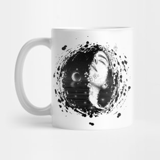 Daydreaming girl Mug